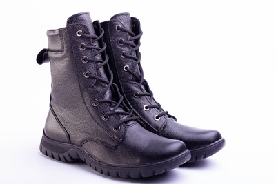 Берці зимові ТМ GERC | Тактичні черевики зимові чорні Розмір 40 KIT0104/40