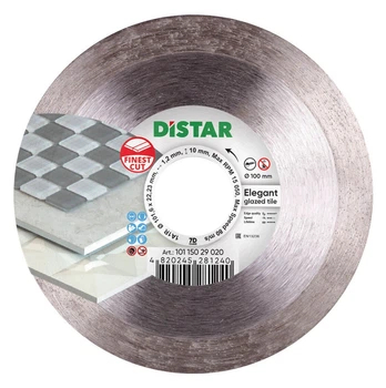 Алмазный диск по керамике Distar Elegant 1A1R 100х1.2х22.23 мм (10115029020)