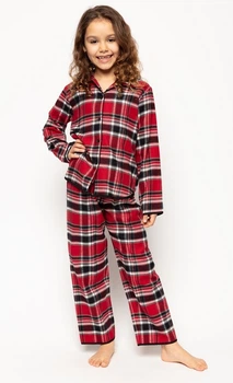 Піжама для дівчинки Cyberjammies Windsor 5939 2-3 лет/98см Червоний у клітку (5051877414426)