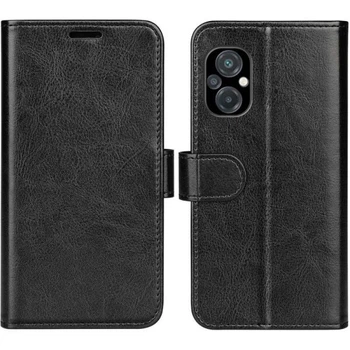 Классический чехол-книжка Deexe Wallet Style для Xiaomi Poco M5 - Black