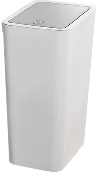 Відро для сміття MBM HOME з кришкою BIN-14 12 л Сірий (BIN-14 12L GRAY)