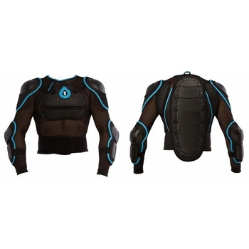 Захист тіла SixSixOne COMP PRESSURE SUIT BLACK/CYAN L