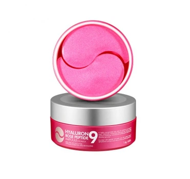 Гидрогелевые патчи Medi-Peel с экстрактом розы и пептидами Hyaluron Rose Peptide 9 Ampoule Eye Patch 60 шт 8809409343631
