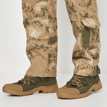 Мужские тактические ботинки Prime Shoes 527 Green Nubuck 03-527-70820 40 26.5 см Хаки (PS_2000000188423)