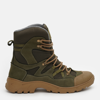 Мужские тактические ботинки Prime Shoes 527 Green Nubuck 03-527-70820 45 29.5 см Хаки (PS_2000000188478)
