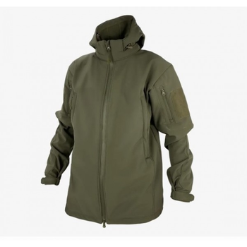 Військова тактична куртка Soft Shell весна - осінь ТТХ олива 50 р, зріст 176