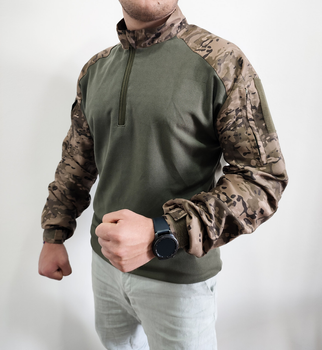 Тактическая рубашка UBACS TTX CoolPass мультикам олива 46 р
