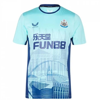 Футболка Castore Newcastle United Pre Match T-shirt 2022 2023 Adults Turquoise, M (46) (11720475)