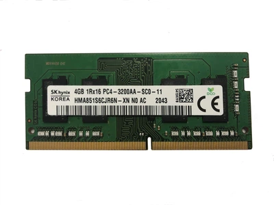пам'ять Hynix 4 GB SO-DIMM DDR4 3200 MHz (HMA851S6CJR6N-XN)