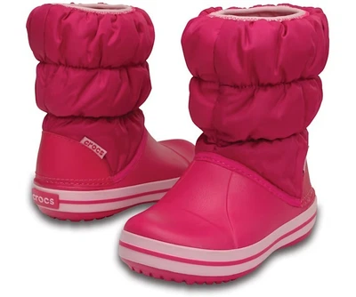 Зимові чоботи Crocs Winter Puff, C12, рожеві, 29-30