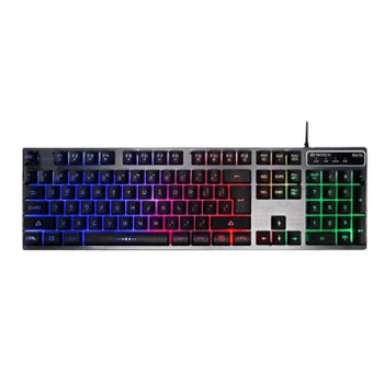 Клавиатура Fantech FIGHTER II K613L подсветка влагозащищенная LED подсветка черный (ЦУ-00035127_724)