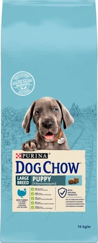Сухой корм для щенков Purina Dog Chow Large Breed Puppy с индейкой 14 кг (7613034487919)