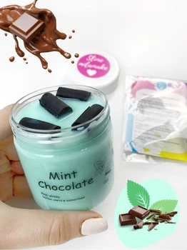 Слайм глосси “Mint Chocolate” 150 мл