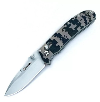 Нож складной карманный, универсальный Axis Lock Ganzo G704-CA Camouflage 200 мм
