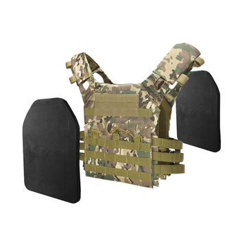 Жилет тактичний армійський AOKALI Outdoor A54 Camouflage Sand універсальний
