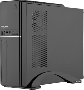 Корпус Logicpower S607 BK Black 400W Slim