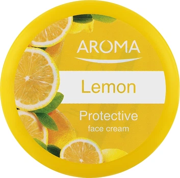 Захисний крем для обличчя з лимоном - Aroma Protective Lemon Face Cream 75ml (1111102-84077)