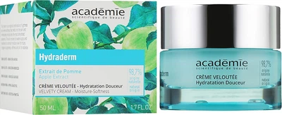 Academie Velvety Cream Hydrating Treatment Зволожуючий крем для обличчя з екстрактом яблука 50ml (836624-5750)