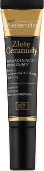 Розгладжуючий та зволожуючий крем для повік проти зморшок - Bielenda Golden Ceramides Eye Cream 15ml (968508-31997)