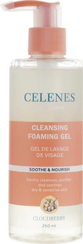 Гель-пінка з морошкою для сухої та чутливої шкіри - Celenes Cloudberry Cleansing Gel Dry and Sensitive Skin 250ml (780958-9746)
