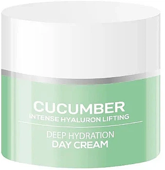 Зволожуючий денний крем "Гілаурон + екстракт огірка" - BioFresh Cucumber Deep Hydration Day Cream 50ml.