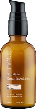 Увлажняющий крем для лица с сквалан и центелла - Biono Squalane & Centella Asiatica 50ml (1007871-6074)