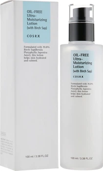 Зволожуючий лосьйон без олій - Cosrx Oil-Free Ultra-Moisturizing Lotion with Birch Sap 100ml (389313-56305)
