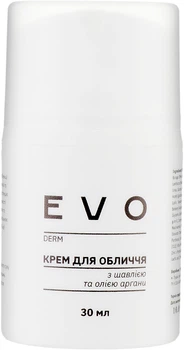 Крем для лица с шалфеем и аргановым маслом - EVO derm 30ml (1062025-68440)