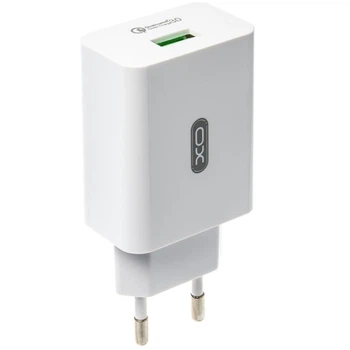 Сетевое зарядное устройство (адаптер) XO L36 1USB / QC3.0 / 3А white