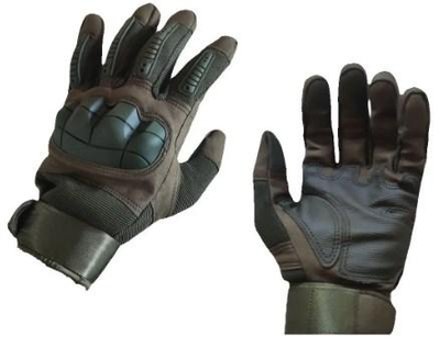 Тактичні рукавички M-Tac FM Рукавички тактичні штурмові Зелений + камуфляж XL MX-52