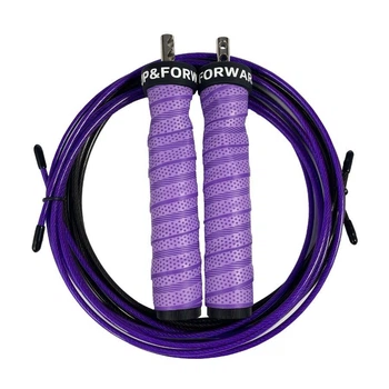 Скакалка скоростная для кроссфита UP & FORWARD Speed Rope PRO+ UF3300 Violet