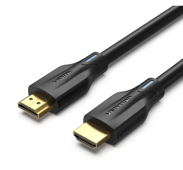 Кабель Vention HDMI-HDMI, 1 m, v2.1, 8K 60Hz, 4K 120Hz, 2K 144Hz, 1080P 160Hz (AANBF)