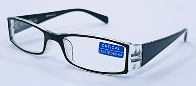 Окуляри для зору жіночі Optical чорний 905-c1 +2,0
