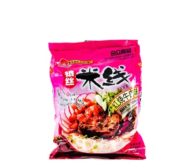 Вермишель рисовая HEZHONG со вкусом говядины, 105 г