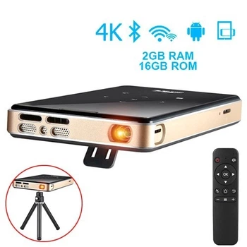 Мультимедійний Міні Смарт проектор P09 на Android Смарт ТВ 4K, Full HD