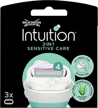 Змінні картриджі для гоління Wilkinson Sword Intuition Sensitive 3 шт. (4027800407101)