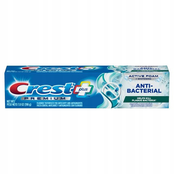 Зубная паста антибактериальная Crest Premium Anti-Bacterial Toothpaste 198гр