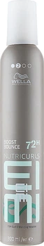 Спрей-мусс для моделирования вьющихся волос - Wella Professionals Eimi Nutricurls Boost Bounce Mousse Curly 72H 300ml (749099-82614)