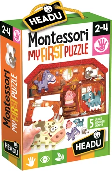 Мій перший пазл Headu Монтессорі Ферма IT20140 (8059591420140)