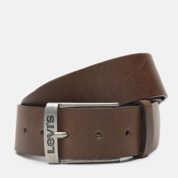 Ремень из натуральной кожи Levi's New Duncan 38016-0018 90 см Dark Brown (7613325950054)