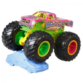 Базова машинка-позашляховик Hot Wheels "Monster Trucks" Hot Wheels (FYJ44), зелено-рожевий