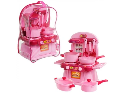 Кухонная плита с посудой Cooking Set, Юника (10 эл.), 71719