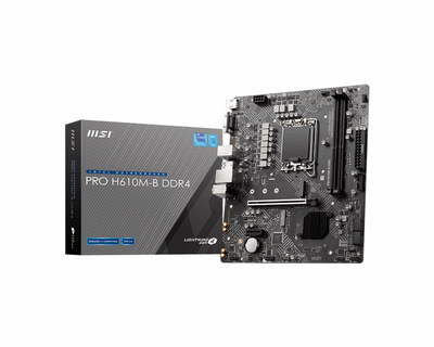 Материнская плата MSI PRO H610M-B DDR4 Socket 1700