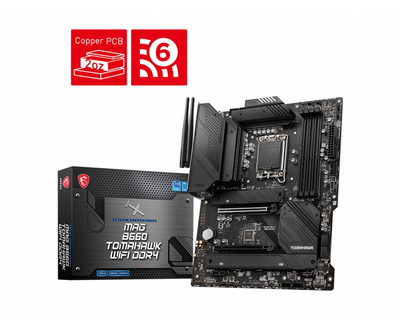 Материнская плата MSI MAG B660M Tomahawk DDR4 Socket 1700