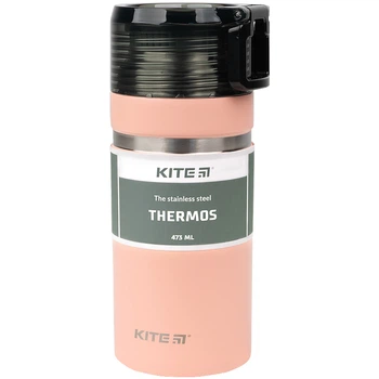 Термос KITE, 473 мл., Персиковый, (K21-320-01)
