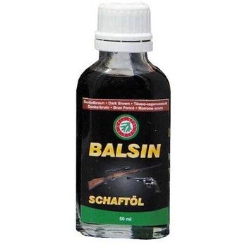 Масло силіконове для дерева Ballistol Balsin Shaftol 50 мл скло темно-коричневий Баллістол Шафтол (23150)