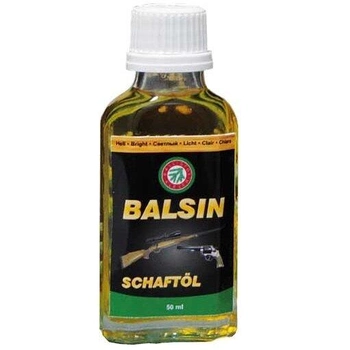 Масло силіконове для дерева Ballistol Balsin Shaftol 50 мл світло-коричневий Баллістол Шафтол (23030)