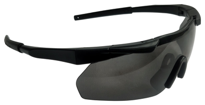 Защитные очки Buvele для спортивной стрельбы (3 линзы) черный