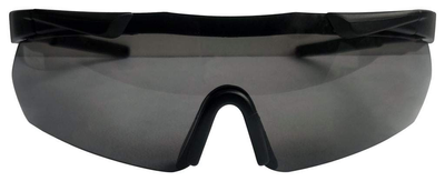 Защитные очки Buvele для спортивной стрельбы (3 линзы) черный