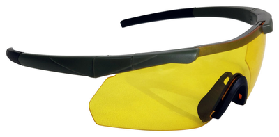 Защитные очки Buvele для спортивной стрельбы (3 линзы) олива